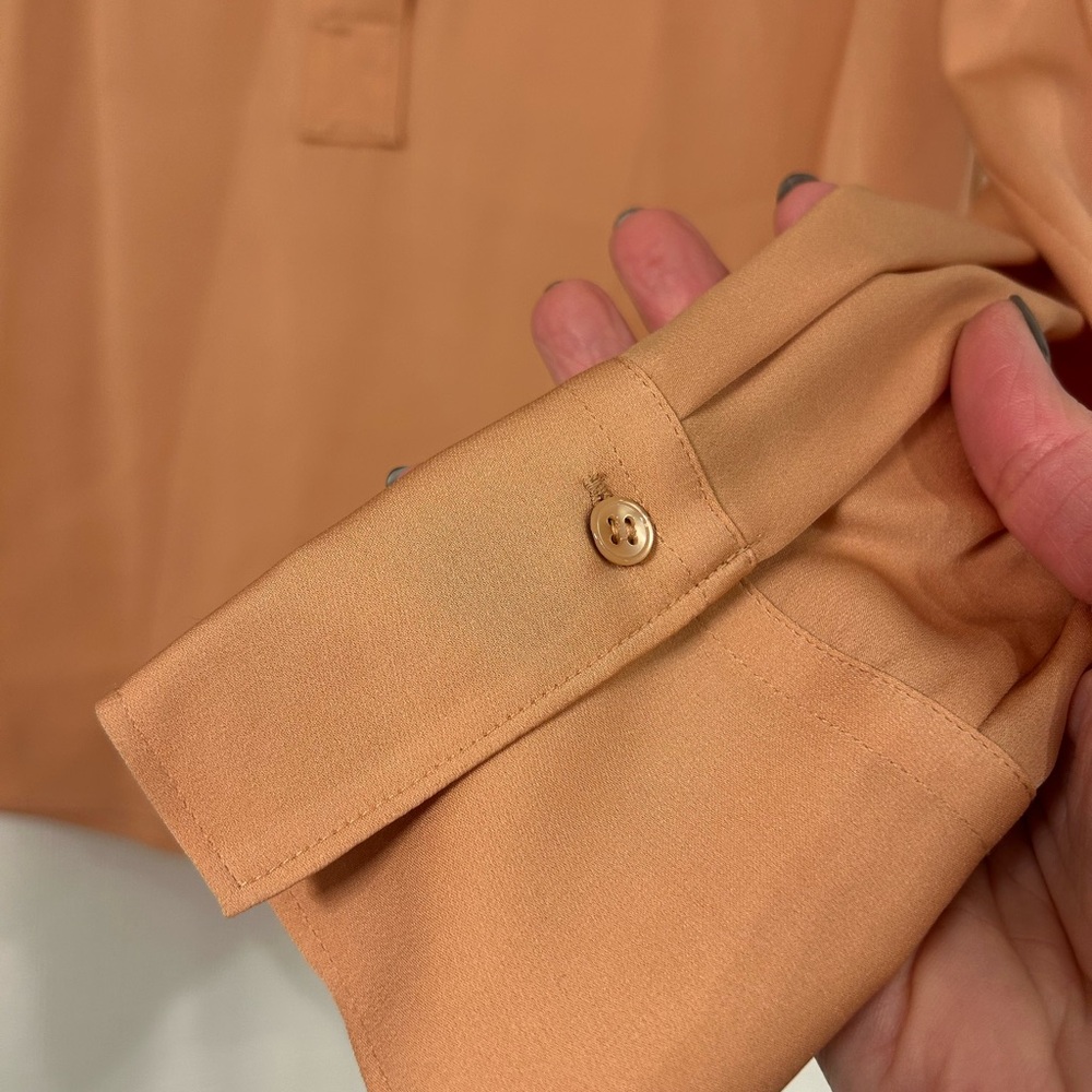 Vince Apricot Blouse - Picture 4 of 6